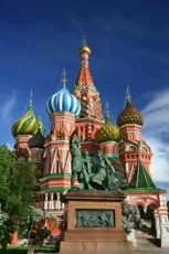 Saint Basil's Cathedral in Russia