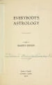 Everybody's Astrology by Magnus Jensen book title page