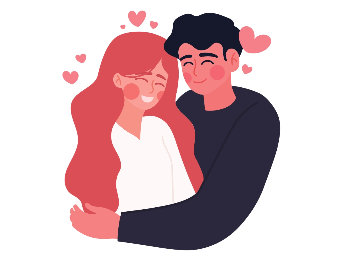 A cute couple