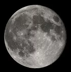 full moon planet