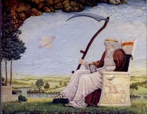 Saturn, Father Time, god of old age