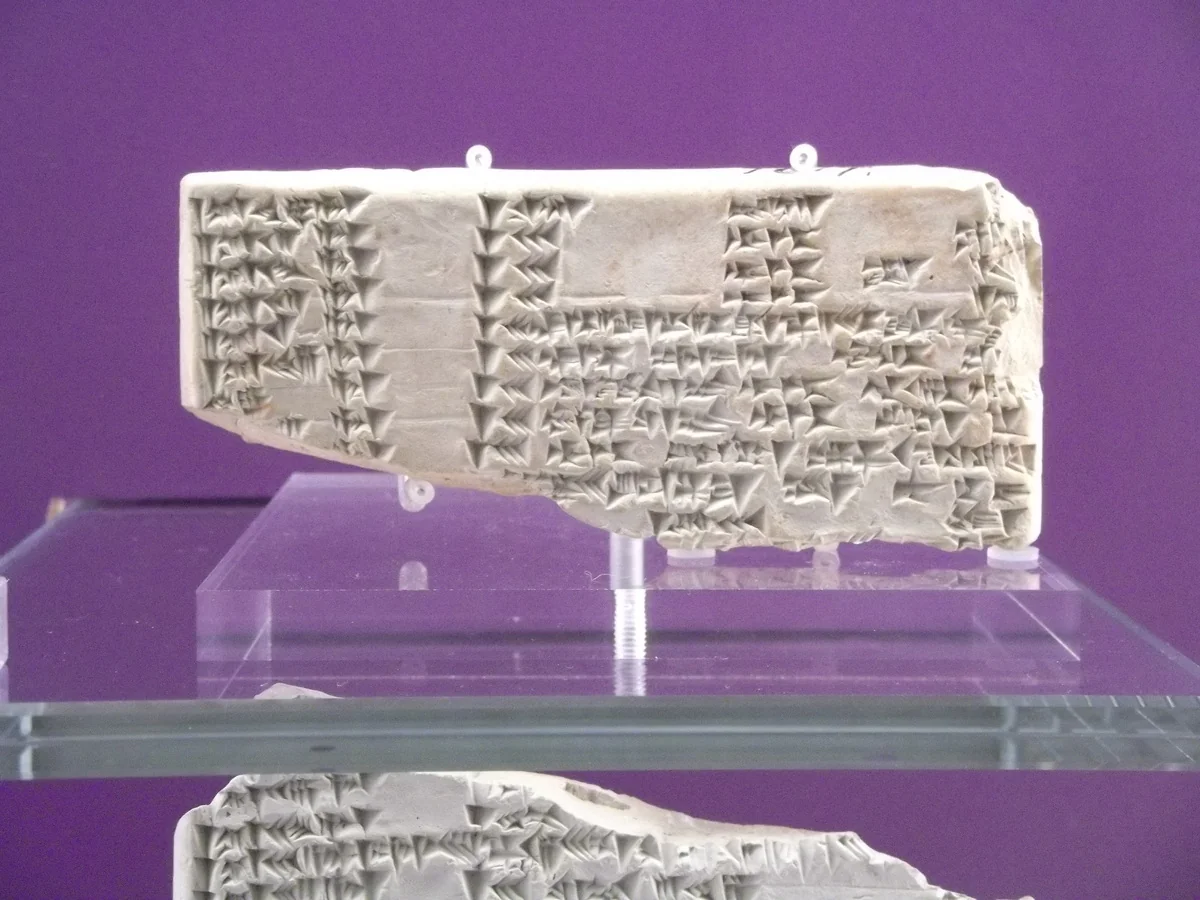 Evidence of saros cycle observation by ancient astrologers: A cuneiform clay tablet fragment with a report about the lunar eclipse of 194 BC from the ancient Mesopotamian city of Uruk. Excavated at Uruk archeological site known as Warka.