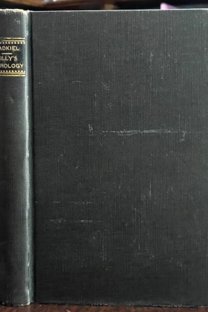 A photo of the book cover and book spine of Lilly's Introduction To Astrology by Zadkiel