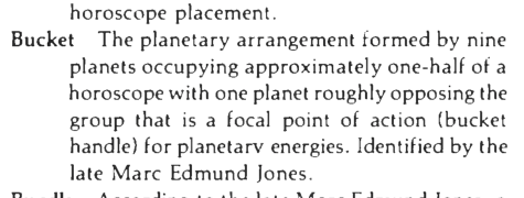 Original scan of the definition for Bucket