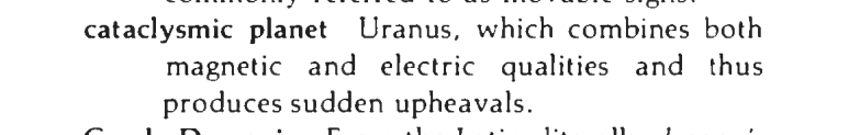 Original scan of the definition for cataclysmic planet