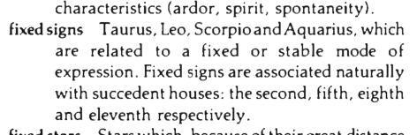 Original scan of the definition for fixed signs