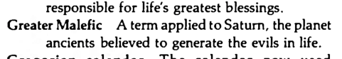 Original scan of the definition for Greater Malefic