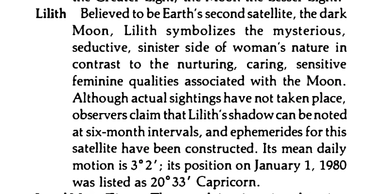 Original scan of the definition for Lilith