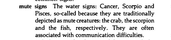 Original scan of the definition for mute signs