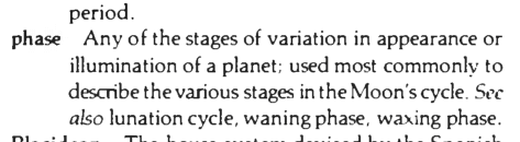 Original scan of the definition for phase