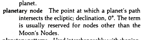 Original scan of the definition for planetary node