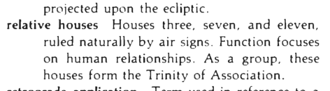 Original scan of the definition for relative houses