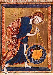 geometer god drawing astrology